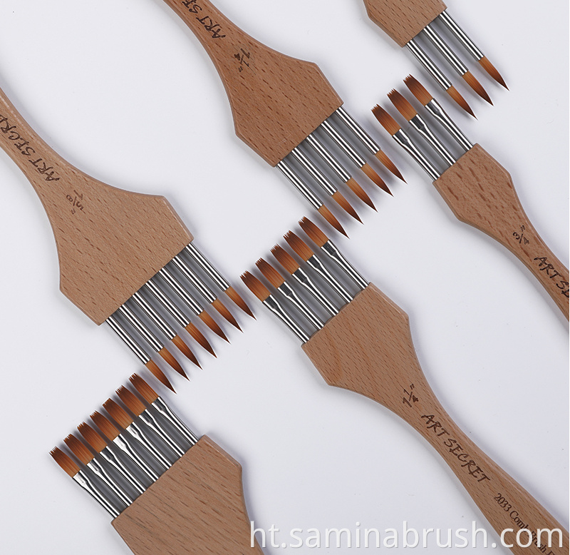 Nylong penti bwòs Nylong Painting Brush